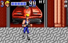 une photo d'Ã©cran de Double Dragon sur Atari Lynx